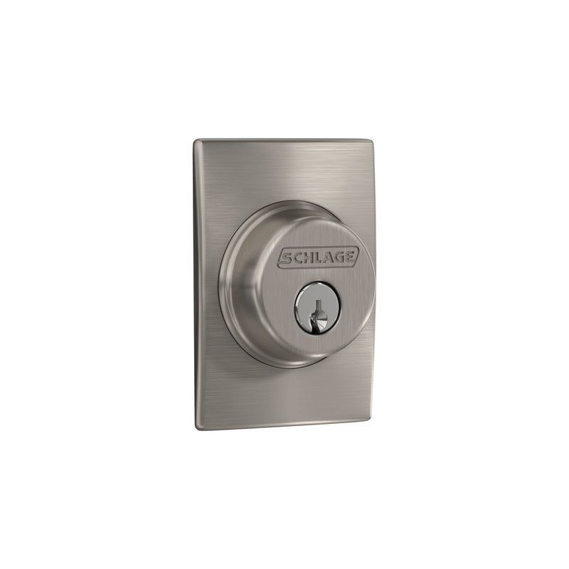 Schlage Century Satin Nickel Metal Deadbolt