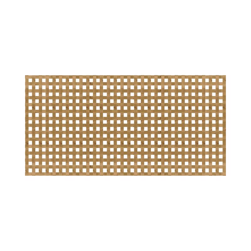 ProWood 48 in. W X 96 in. L Brown Wood Lattice Panel