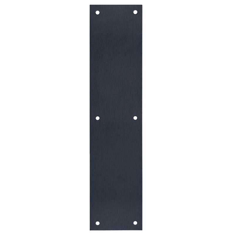Tell Matte Black Stainless Steel Push Plate 1 pc