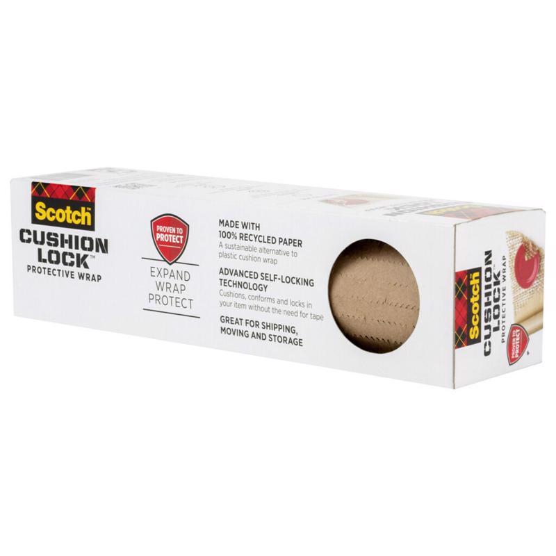 Scotch Cushion Lock 12 in. W X 30 ft. L Cushion Wrap 1 pk