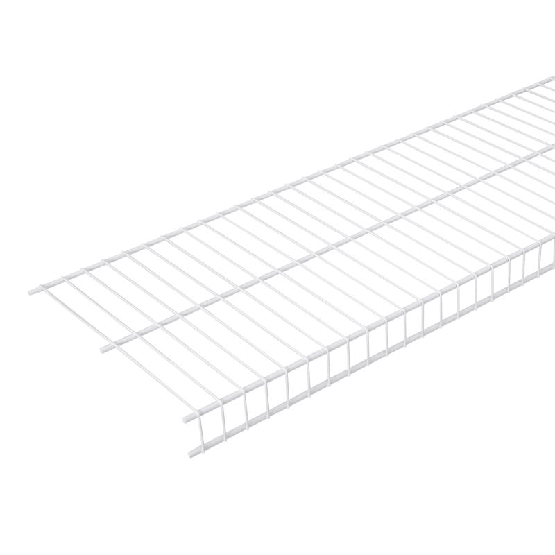 Rubbermaid 96 in. H X 16 in. W X 1.348 in. D White Steel Wire Shelf