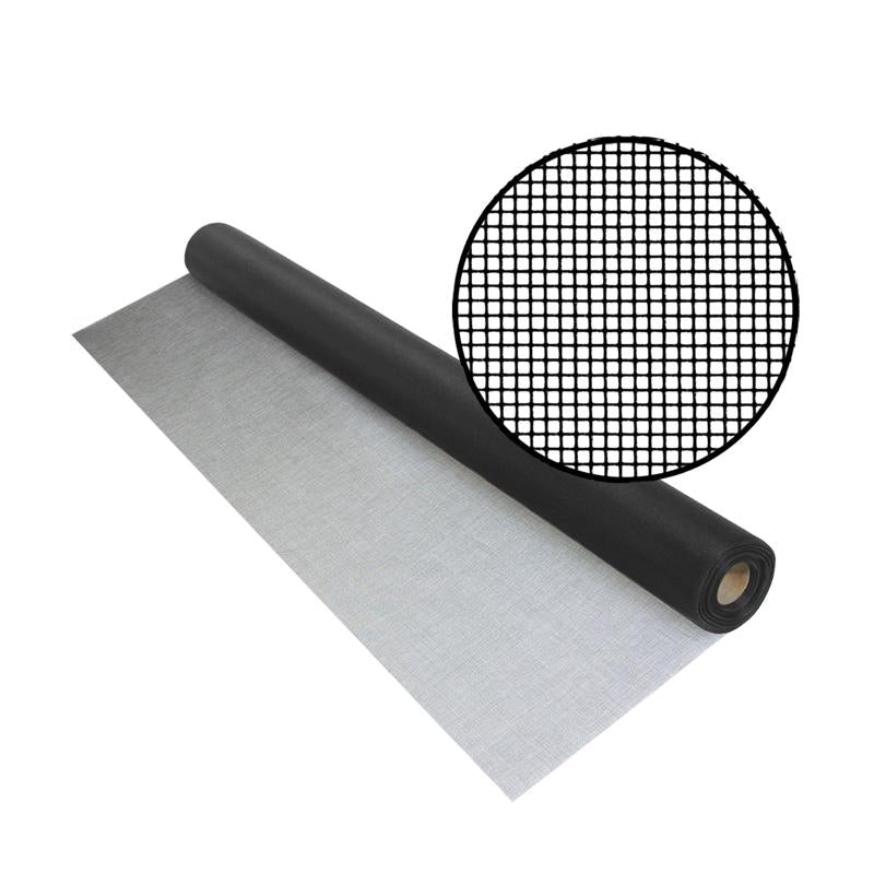 Phifer BetterVue 48 in. W X 100 ft. L Black Polyester Insect Screen Cloth