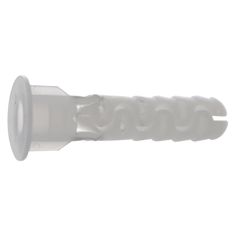 Sharkie 5/16 in. D X 1-5/8 in. L Nylon Round Head Screw and Anchor 4 pk