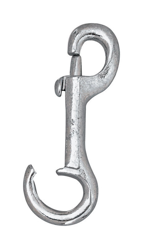 Campbell 1/2 in. D X 4 in. L Zinc-Plated Iron Open Eye Bolt Snap 60 lb