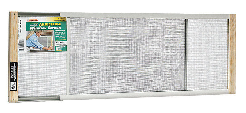 Frost King WB Marvin 25 45 in. W in. Steel Adjustable Window Screen
