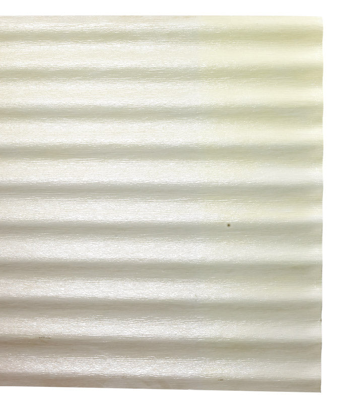 Sequentia 96 in. H X 26 in. W 550 White Fiberglass Panel