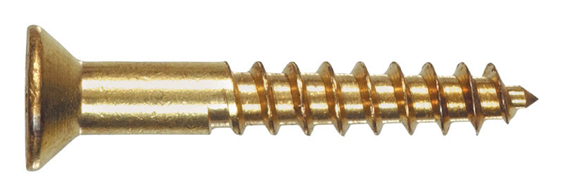 Hillman No. 12 X 2 in. L Phillips Wood Screws 2 pk