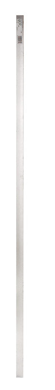 SteelWorks 0.0625 in. X 1 in. W X 4 ft. L Aluminum Flat Bar 1 pk