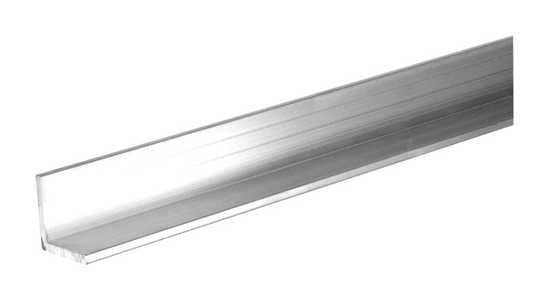 SteelWorks 1/8 in. X 1-1/2 in. W X 48 in. L Aluminum Angle