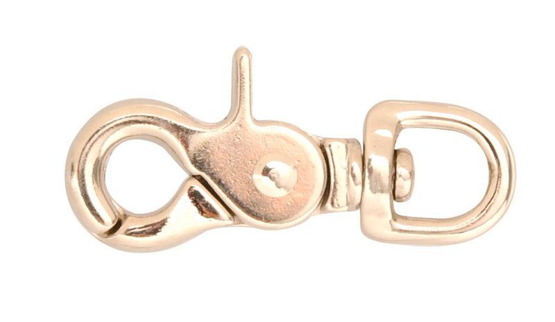 Campbell 3/4 in. D X 4 in. L Nickel-Plated Zinc Trigger Snap 90 lb