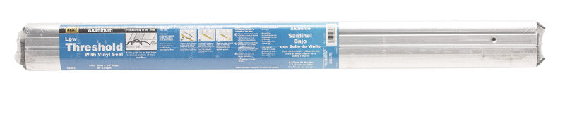 M-D 3-3/8 in. W X 36 in. L Mill Aluminum High Bumper Threshold