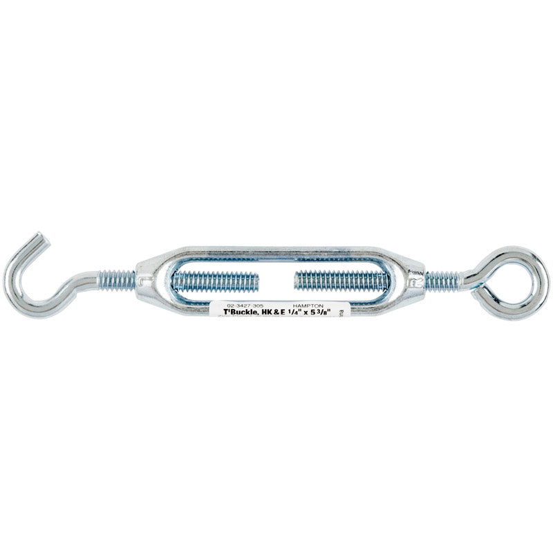 Hampton Zinc-Plated Aluminum/Steel Turnbuckle 160 lb