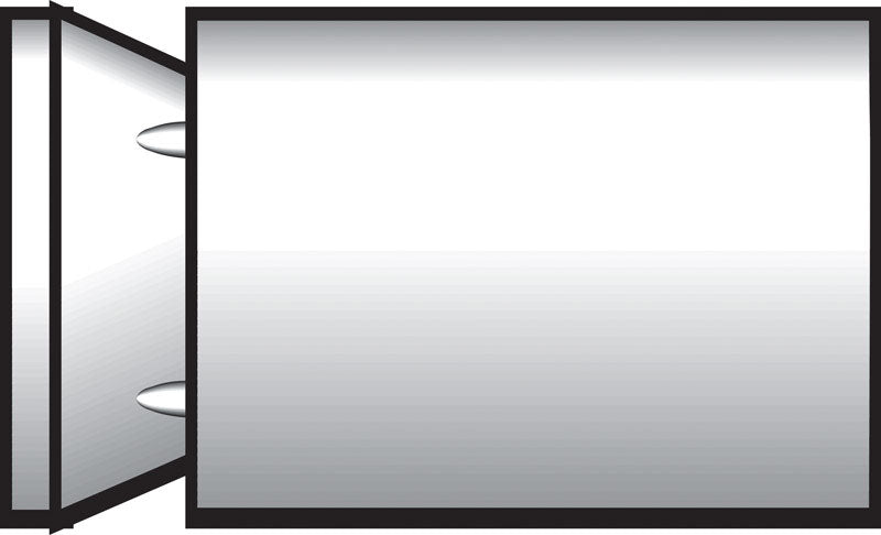 Hillman 5/16 in. D X 1 in. L Metal Pan Head Machine Screw Anchor 50 pk