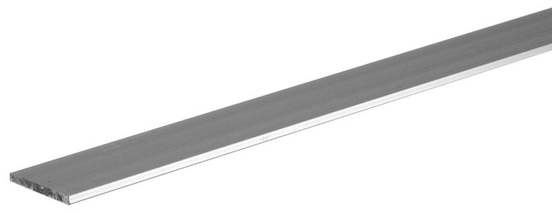 Boltmaster 0.125 in. X 0.75 in. W X 6 ft. L Weldable Aluminum Flat Bar 1 pk
