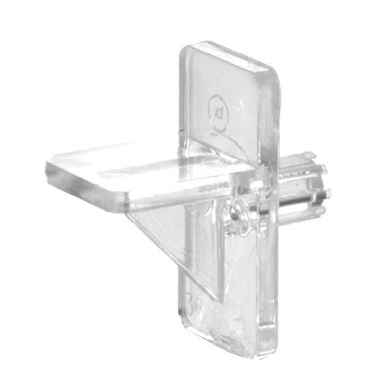Prime-Line Clear Plastic Shelf Shelf Support Peg 1/4 inch Ga. 0.5 in. L 5 lb