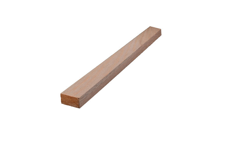 Alexandria Moulding 1 in. X 2 in. W X 4 ft. L Oak Board #2/BTR Premium Grade
