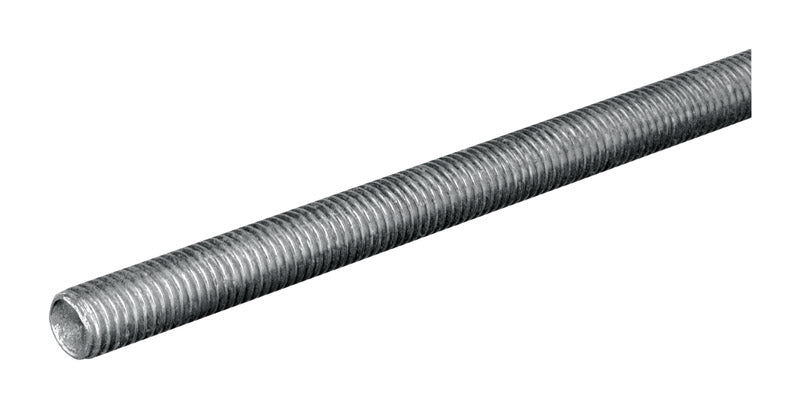 SteelWorks 3/8 in. D X 36 in. L Zinc-Plated Steel Threaded Rod