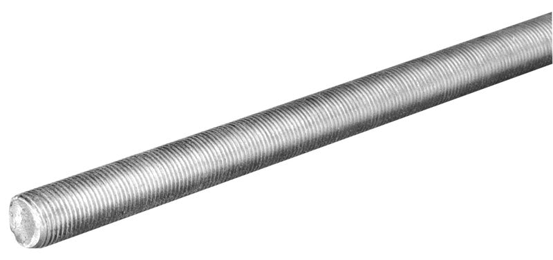 SteelWorks 36 in. L Zinc-Plated Steel Threaded Rod