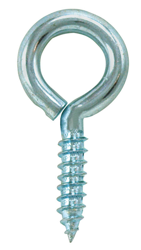 Hampton 1/4 in. D X 1-7/8 in. L Zinc-Plated Steel Screw Eye 70 lb. cap. 50 pk