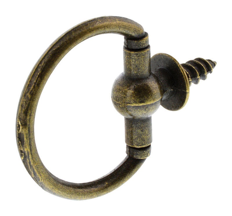 Hillman AnchorWire Antique Round Ring Hanger 2 pk