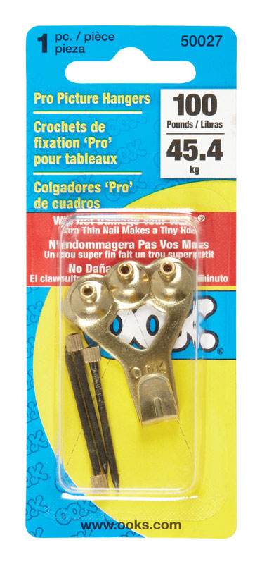 OOK Professional Picture Hanger 100 lb 1 pk