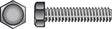 Hillman 3/8 in. D X 2-1/2 in. L Zinc Plated Steel Hex Tap Bolt 50 pk