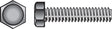 Hillman 3/8 in. D X 3 in. L Zinc Plated Steel Hex Tap Bolt 50 pk