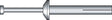 Hillman 1/4 in. D X 2 in. L Zinc Round Head Hammer Drive Anchor 100 pk