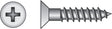 Hillman No. 12 X 1-1/2 in. L Phillips Zinc-Plated Wood Screws 50 pk