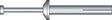 Hillman 1/4 in. D X 1-1/2 in. L Zinc Round Head Hammer Drive Anchor 2 pk