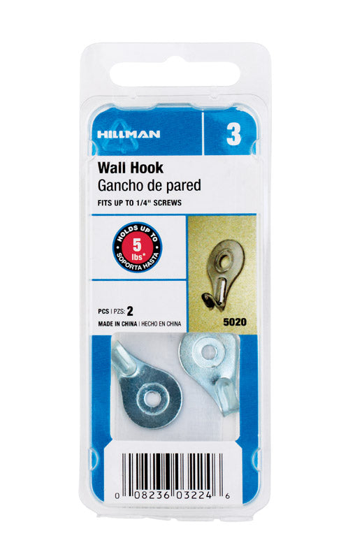 Hillman Utility Hooks 5 lb 2 pk
