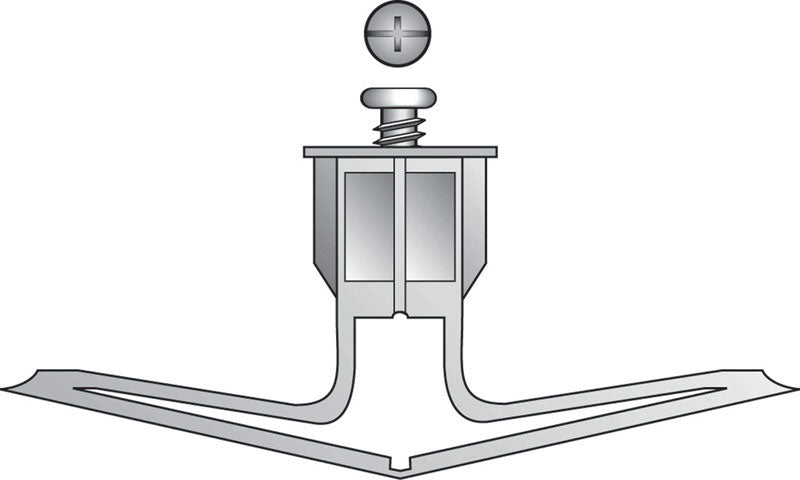 Hillman 1/8 in. D Zinc Pan Head Pop-Toggle Anchors 2 pk