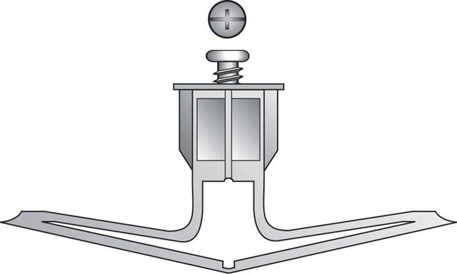 Hillman 1/8 in. D Zinc Pan Head Pop-Toggle Anchors 2 pk