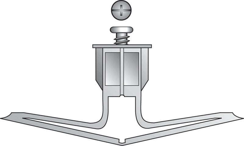 Hillman 5/8 in. D X 5/8 in. Large in. L Zinc Pan Head Pop-Toggle Anchors 2 pk