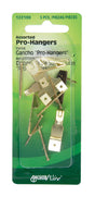 Hillman AnchorWire Brass-Plated Gold Assorted Picture Hanger 40 lb 5 pk