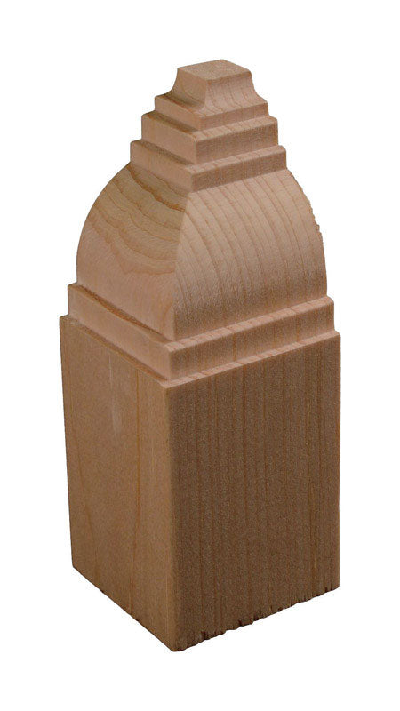 Alexandria Moulding 4-1/2 in. H X 4 in. W X 31 in. L Prefinished Brown Pine Molding