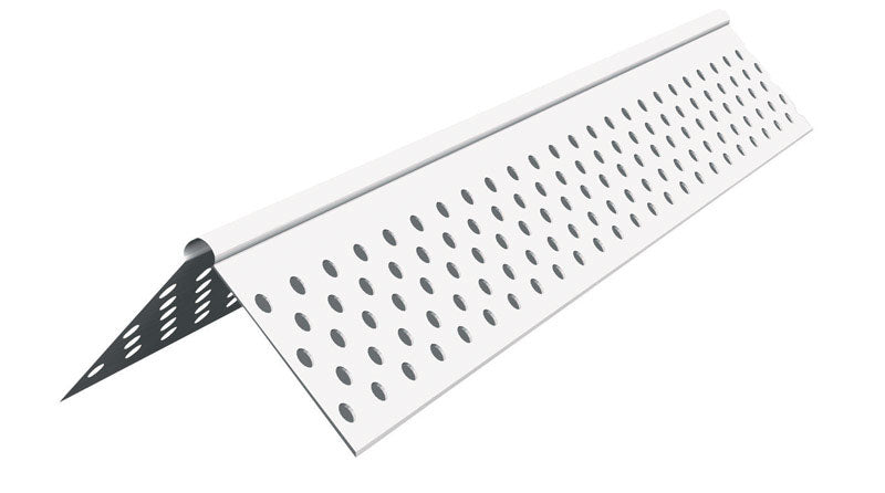 Amerimax 1.25 in. W X 8 ft. L PVC 90 Degree Corner Bead