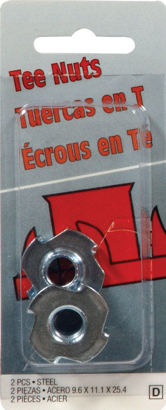 Hillman 5/16 in. Zinc-Plated Steel SAE Tee Nut 2 pk