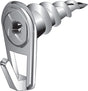 Hillman WallDriller White Drywall Picture Hook 50 lb 2 pk
