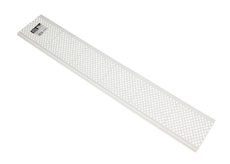 Amerimax 6 in. W X 36 in. L White Plastic Gutter Guard