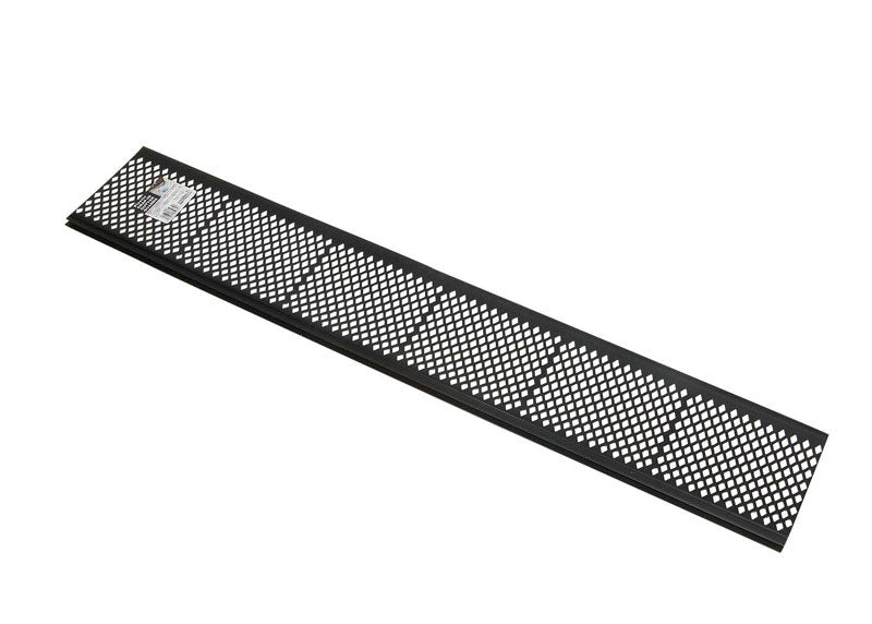 Amerimax 6 in. W X 36 in. L Black Plastic Gutter Guard
