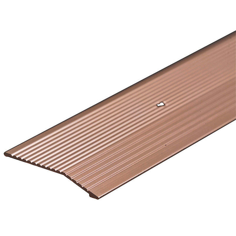 M-D 0.19 in. H X 2 in. W X 36 in. L Pewter Aluminum Carpet Trim