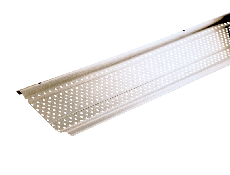 Smart Screen 5 in. W X 48 in. L Gray Aluminum Gutter Guard