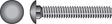 Hillman 1/4 in. X 1-1/2 in. L Hot Dipped Galvanized Steel Carriage Bolt 100 pk