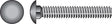 Hillman 1/4 in. X 2 in. L Hot Dipped Galvanized Steel Carriage Bolt 100 pk