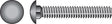 Hillman 1/4 in. X 2-1/2 in. L Hot Dipped Galvanized Steel Carriage Bolt 100 pk