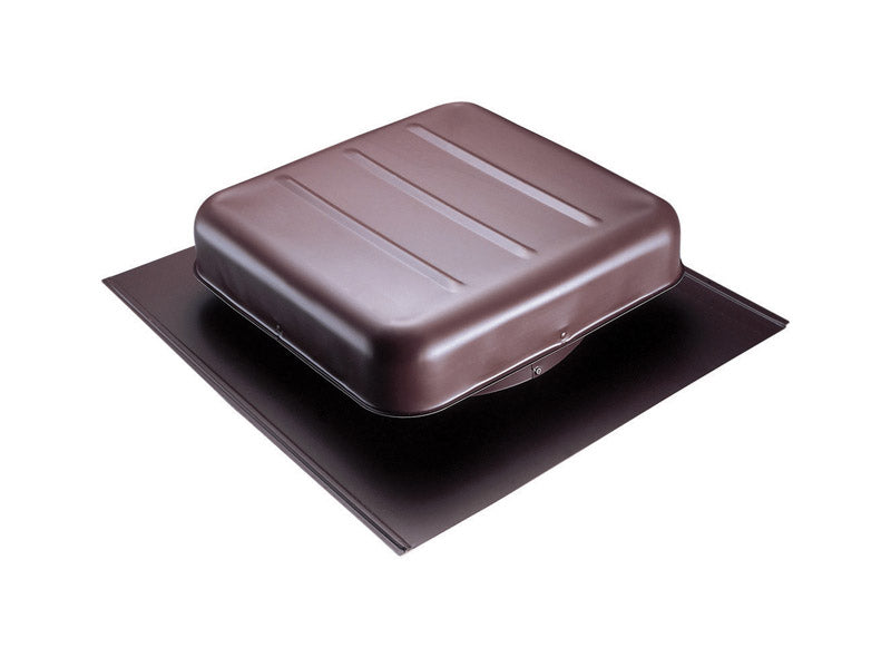 Air Vent 16 in. H X 15 in. W X 3.6 in. L Brown Aluminum Roof Vent