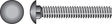 Hillman 5/16 in. X 2 in. L Hot Dipped Galvanized Steel Carriage Bolt 100 pk