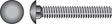 Hillman 5/16 in. X 3 in. L Hot Dipped Galvanized Steel Carriage Bolt 100 pk
