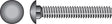 Hillman 5/16 in. X 4 in. L Hot Dipped Galvanized Steel Carriage Bolt 50 pk